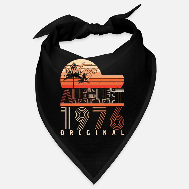 Rétro 1976 Août Bandana