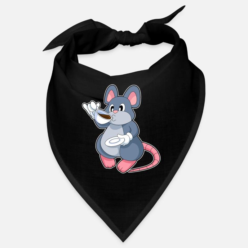 Maus Kaffee Tasse Bandana