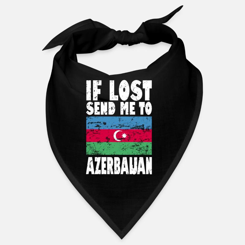Azerbaijan Flag Saying Bandana
