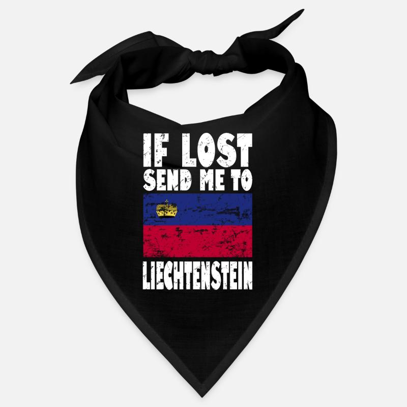 Liechtenstein Flag Slogan Bandana