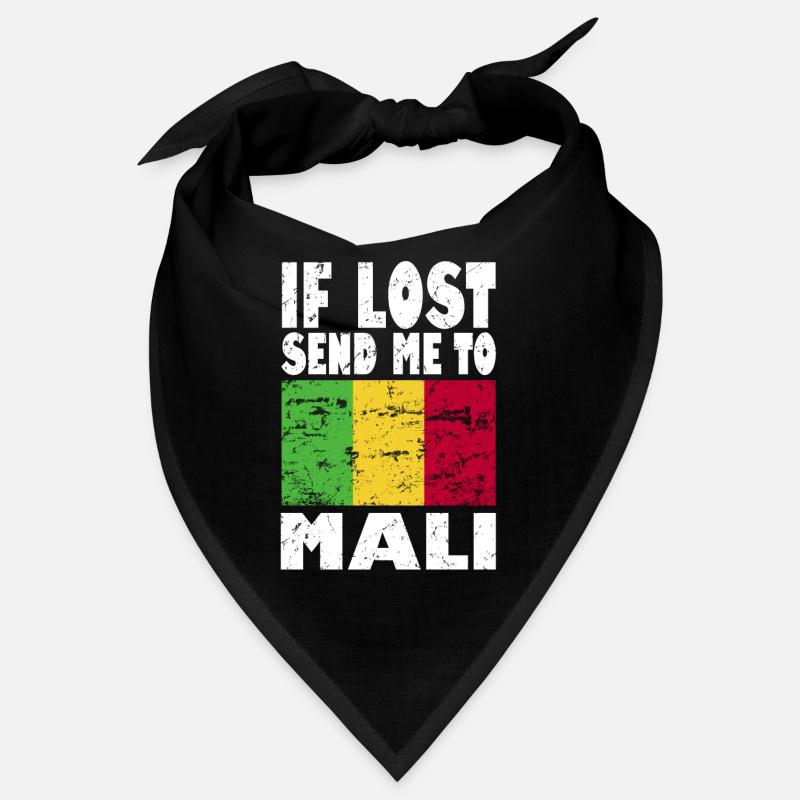 Slogan du drapeau du Mali Bandana
