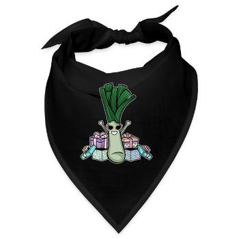 Lauch - Bandana - Schwarz - Vorne