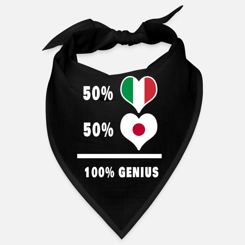 Italy and Japan genius / gift Bandana