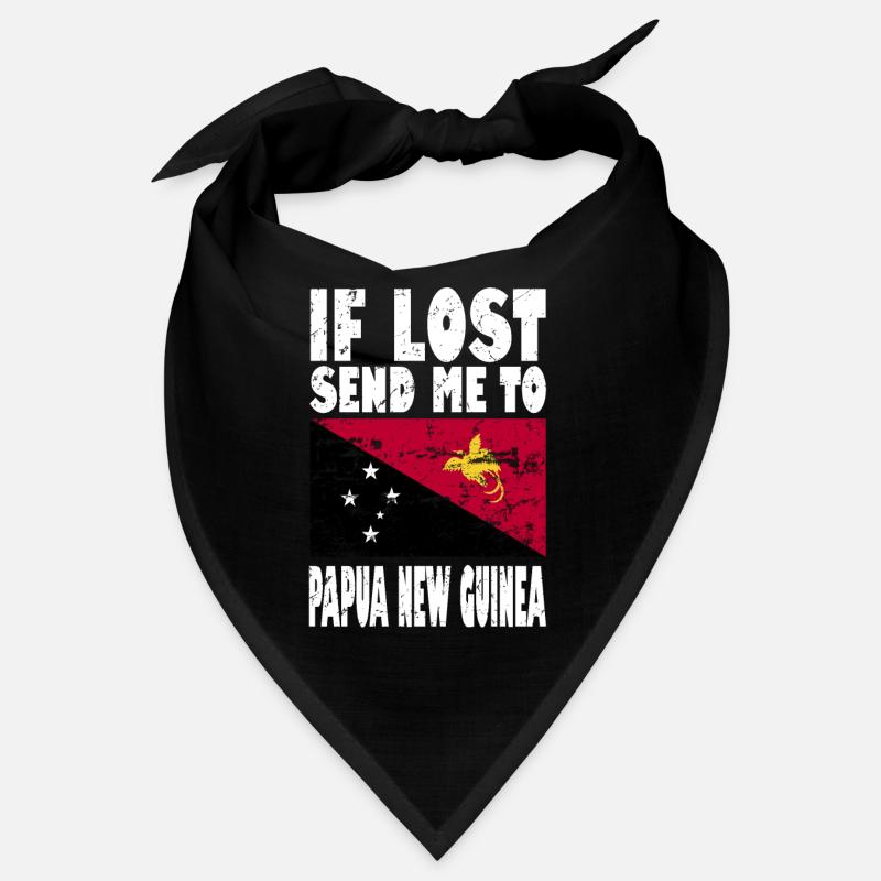 Papua New Guinea Flag Saying Bandana