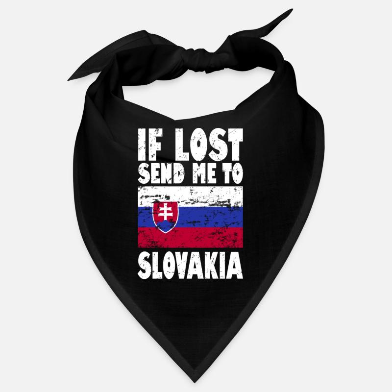 Drapeau de la Slovaquie Bandana
