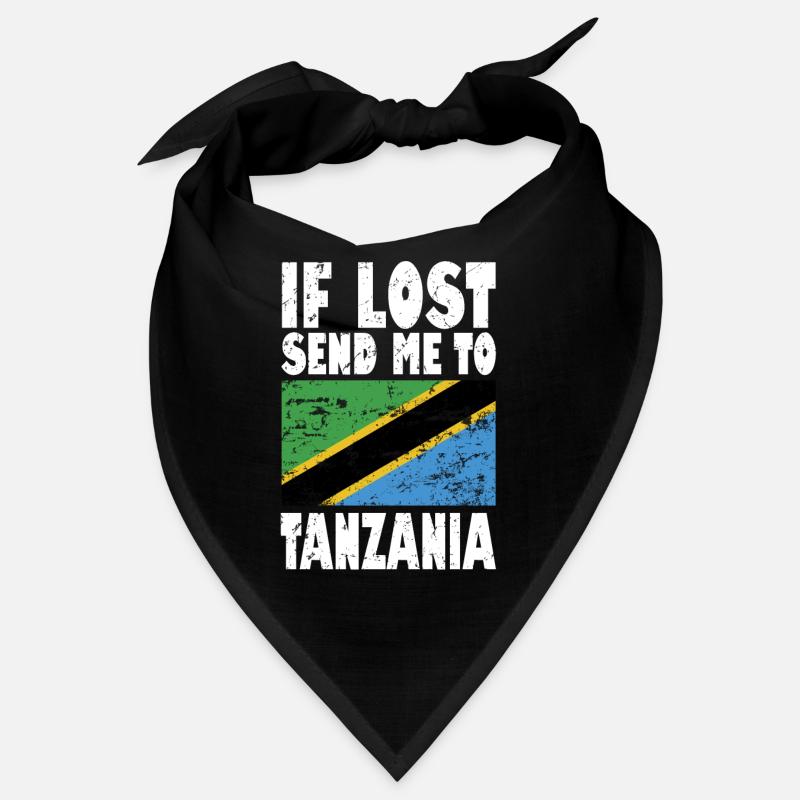 Tanzania Flag Saying Bandana