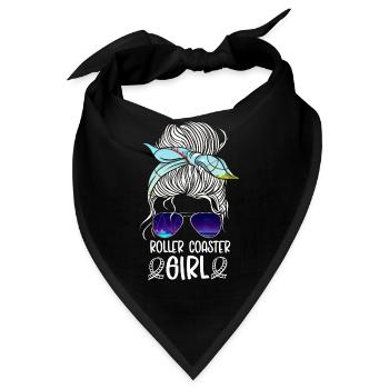Roller Coaster Girl Sunglasses - Bandana - Schwarz - Vorne