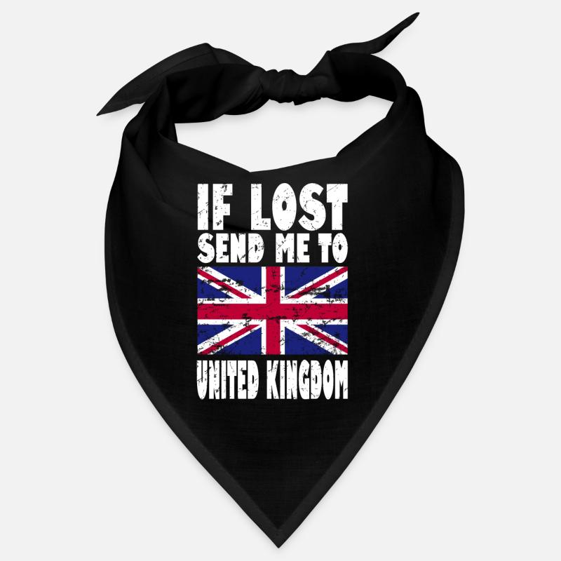 UK Flagge Spruch Bandana