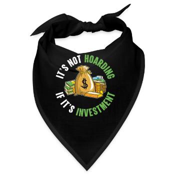 Finanzmanagement-Analyst Haushaltsanalyst Geschenk - Bandana - Schwarz - Vorne