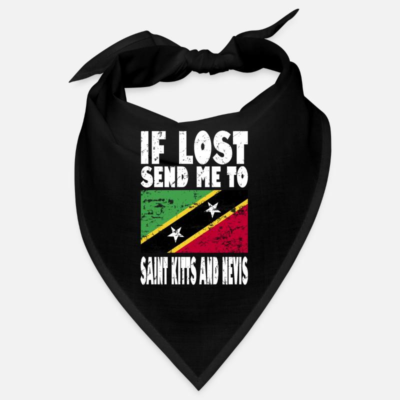 Saint-Kitts-et-Nevis Drapeau Bandana