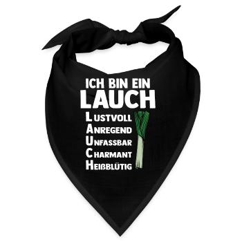 Lauch - Bandana - Schwarz - Vorne