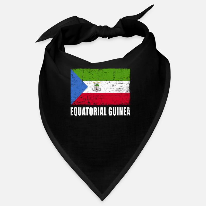 Drapeau de la Guinée équatoriale Bandana
