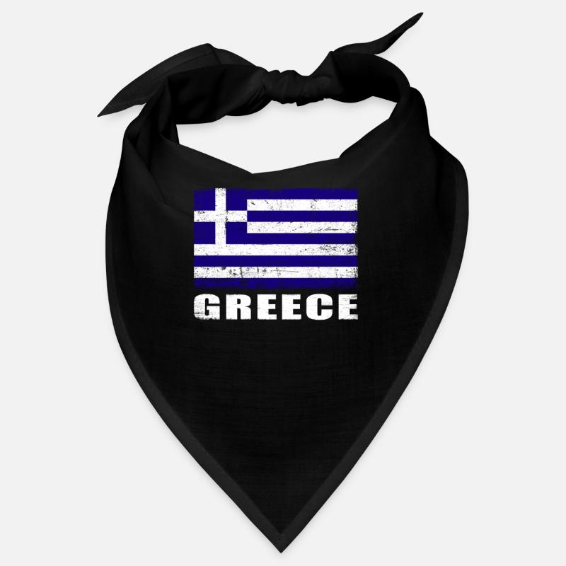 Grèce Drapeau Grunge Grèce Drapeau Bandana