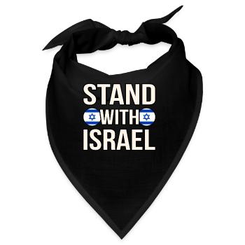 Israel - Bandana - Schwarz - Vorne