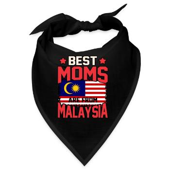 Malaysia - Bandana - Schwarz - Vorne