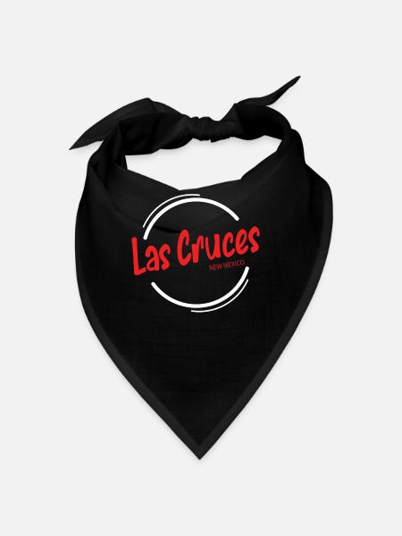 Las Cruces Nouveau-Mexique Randonnée Ville Populaire Spot - Bandana - noir - Devant