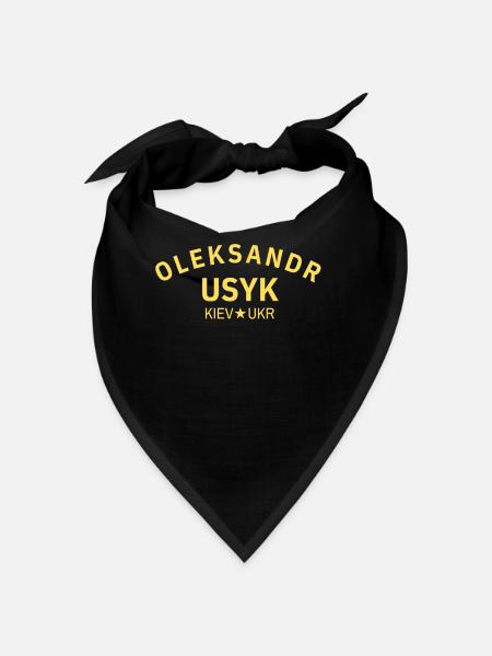 Oleksandr Usyk Kiev Ukraine Athlète Sport Boxe - Bandana - noir - Devant