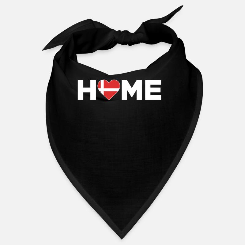 Denmark Home Denmark Flag Denmark Love Bandana