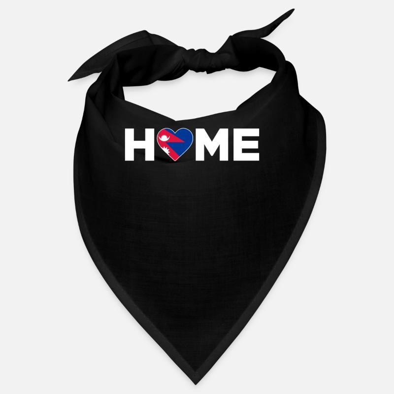 Nepal Heimat Nepal Flagge Nepal Liebe Bandana
