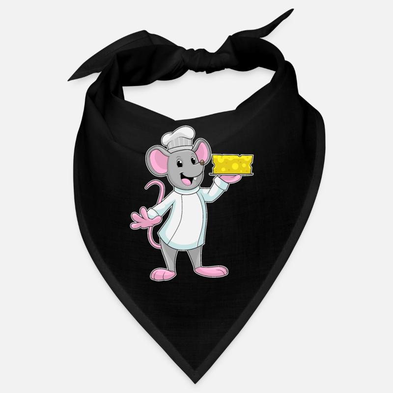 Mouse Cook Cheese Cooking Bandana