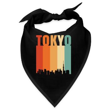 Tokio - Bandana - Schwarz - Vorne