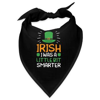 St Patricks Tag Gälisch Irland Ire Irisch - Bandana - Schwarz - Vorne