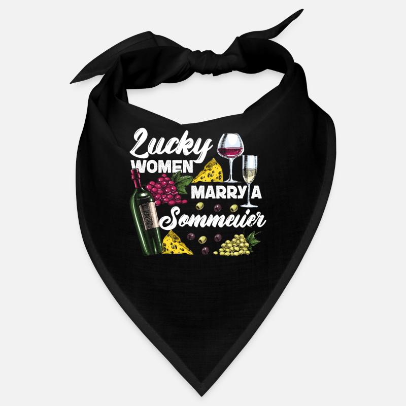 Sommelier Wine Drinking Tasting Bandana