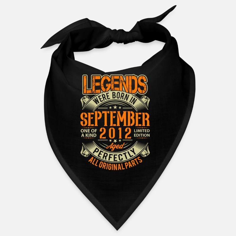 2012 September Geburtstag Legende Bandana