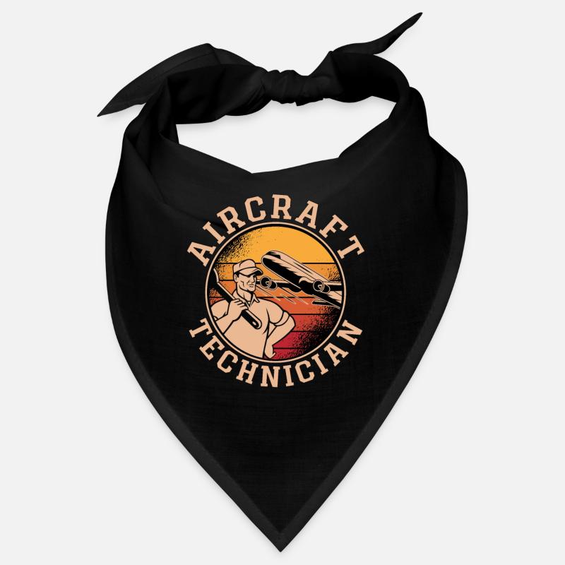 Fluggerätmechaniker Fluggerättechniker Luftfahrt Bandana