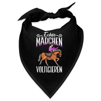Voltigieren - Bandana - Schwarz - Vorne