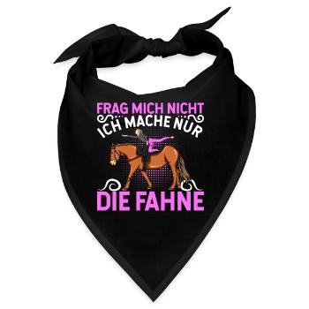Voltigieren - Bandana - Schwarz - Vorne