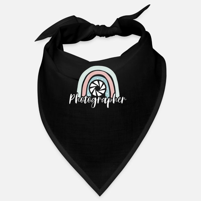 Objectif pour photographes - Bandana - noir