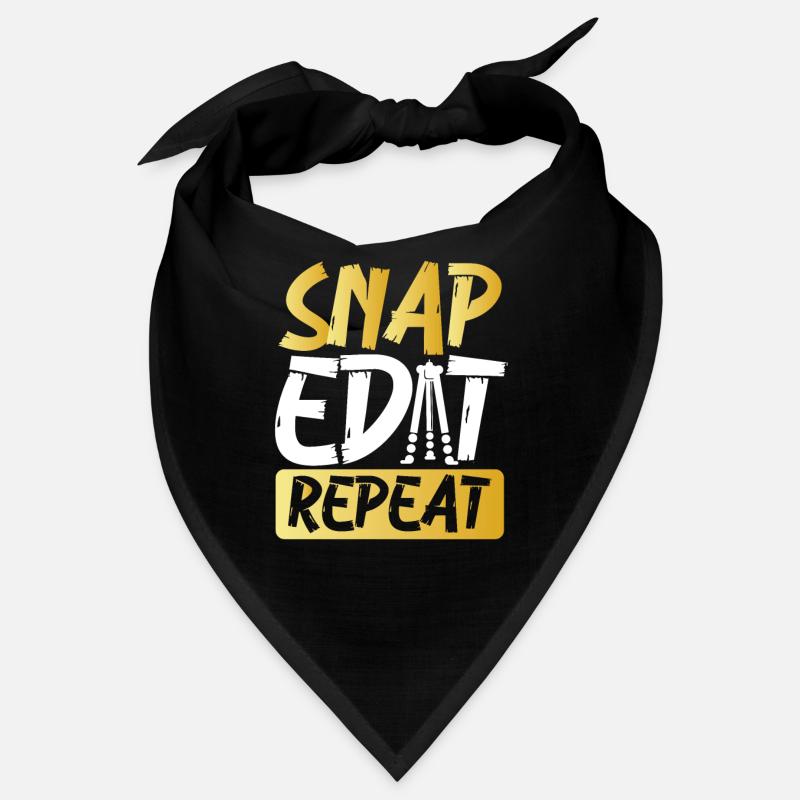 Snap Edit Repeat Bandana