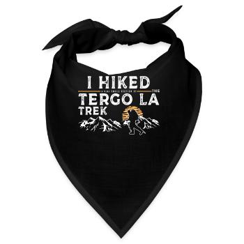Gewandert - Tergo La Trek - Bandana - Schwarz - Vorne