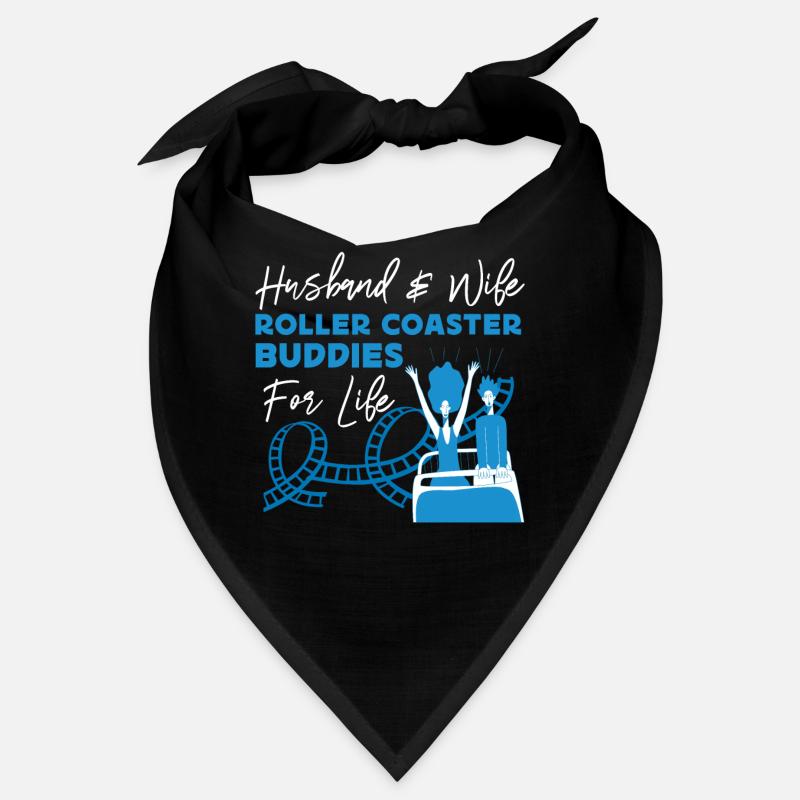 Roller Coaster Marriage Wedding Bandana