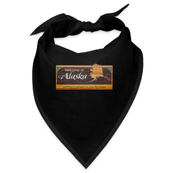 Alaska - Bandana - Schwarz - Vorne