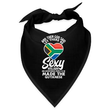 Lustiges Geschenk Zum Guyanischen Erbe - Bandana - Schwarz - Vorne