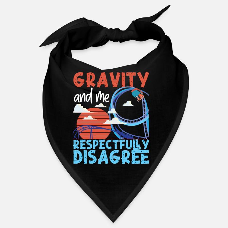 Roller Coaster Gravity And Me Bandana