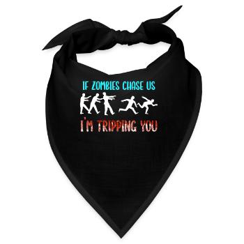 Zombie Apocalypse Halloween Monster - Bandana - Schwarz - Vorne