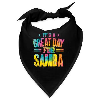 Samba - Bandana - Schwarz - Vorne