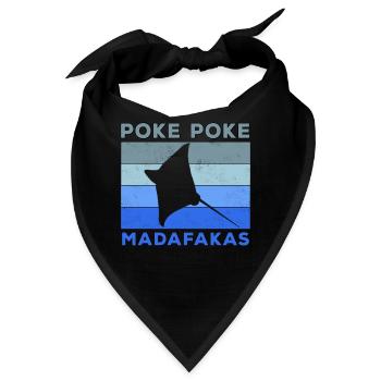 Apnoetaucher Freitaucher Freediver Scuba Taucher - Bandana - Schwarz - Vorne