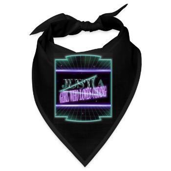 frontend developer college student awesome - Bandana - Schwarz - Vorne
