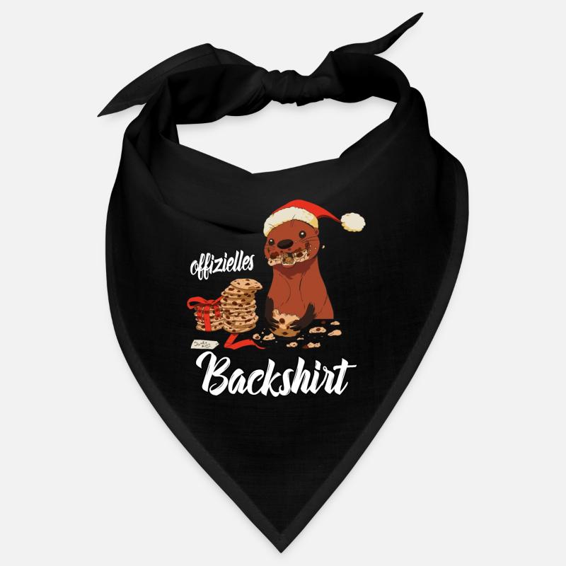 Offizielles Backshirt Weihnachten Backen Plätzchen Bandana