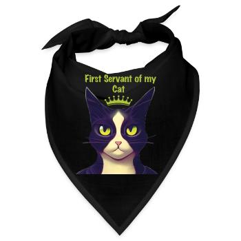 First Servant - Bandana - Schwarz - Vorne