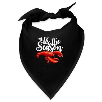 Languste - Bandana - Schwarz - Vorne