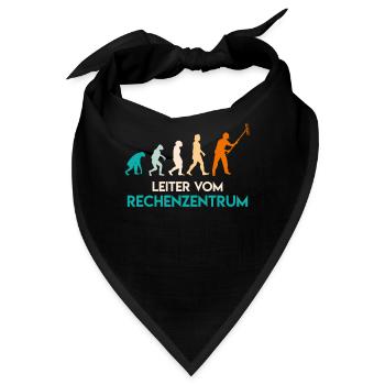Leiter vom Rechenzentrum Garten - Bandana - Schwarz - Vorne