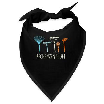 Landschaftsbauer Garten Schrebergarten - Bandana - Schwarz - Vorne