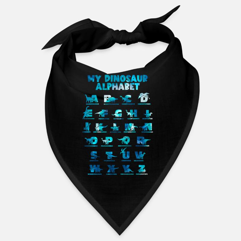 Dinosaurs Alphabet Learn Primer Gift Bandana