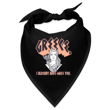 Antike Griechische Mythologie und Griechisches - Bandana - Schwarz - Vorne