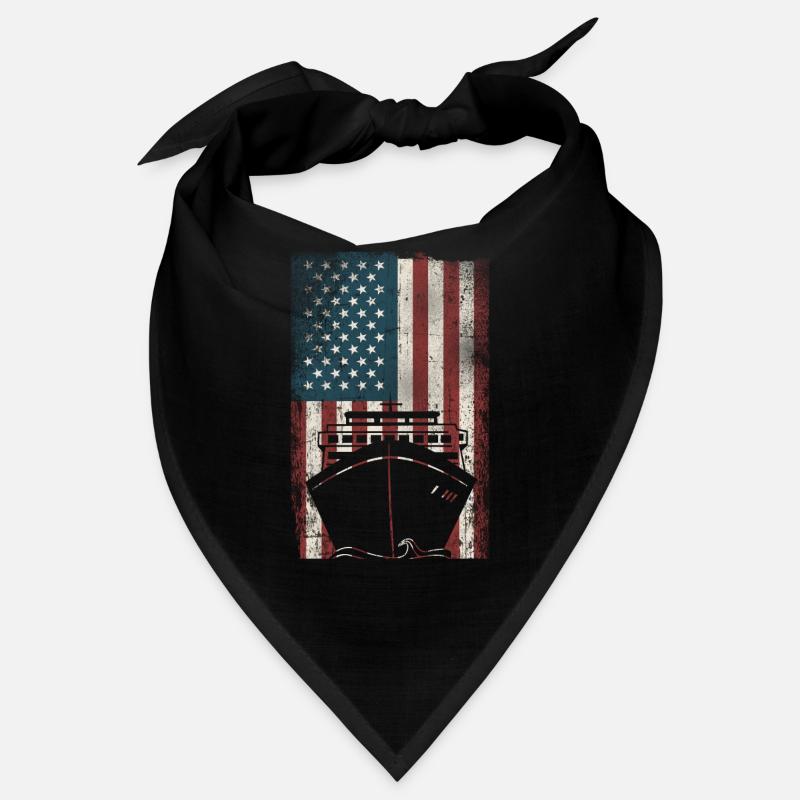Bateau de croisière Vacances Pavillon américain Bandana
